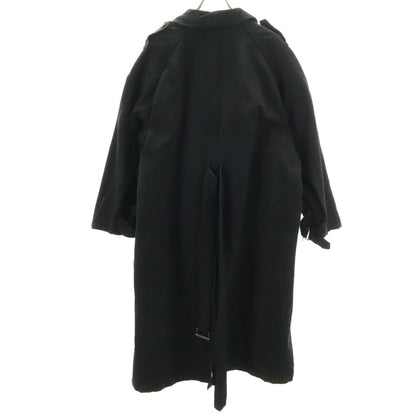 FRENCH ARMY 50s M35 Overdyed Motorcycle Coat Black