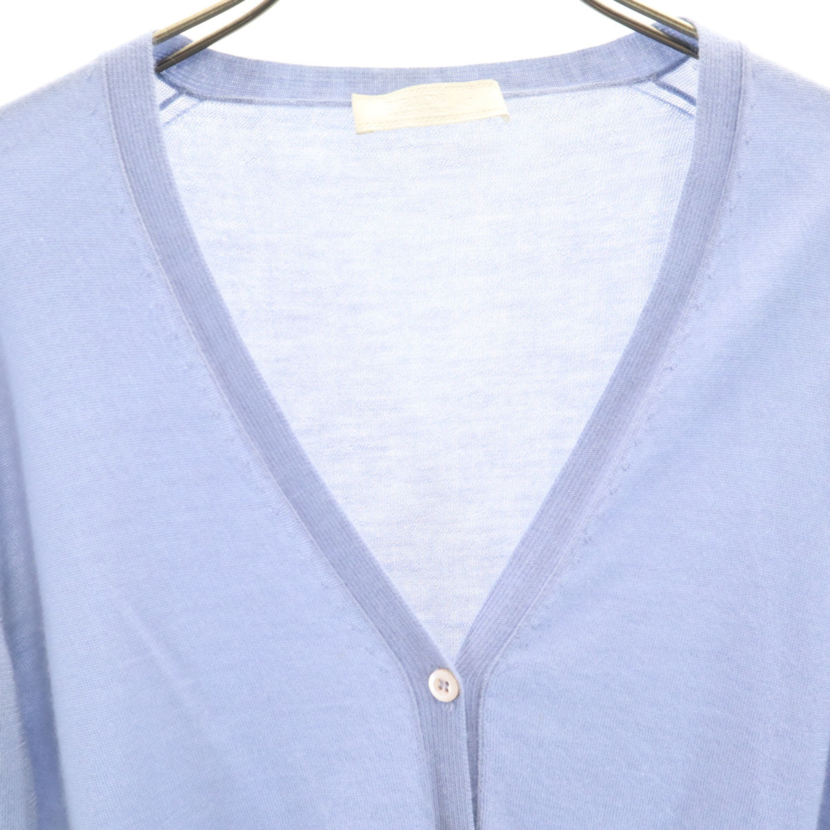 PRADA Italian Cashmere V-Neck Long Sleeve Cardigan Size 40