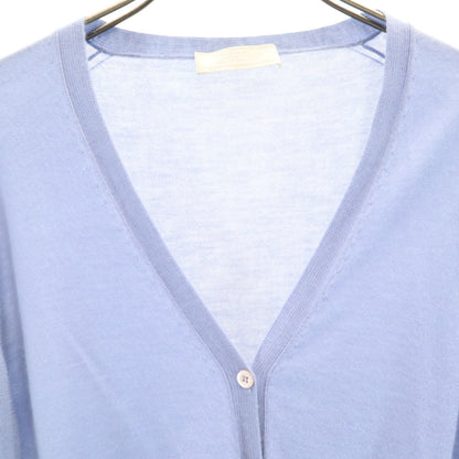 PRADA Italian Cashmere V-Neck Long Sleeve Cardigan Size 40