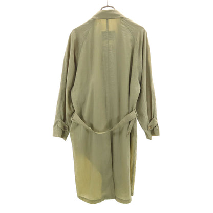 LANVIN 90s Packable Balmacaan Coat Olive