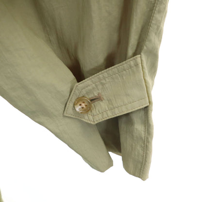 LANVIN 90s Packable Balmacaan Coat Olive