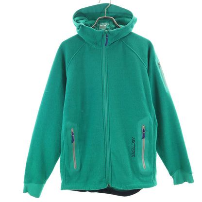 ARC'TERYX Polartec Strato Hoodie Fleece Jacket Green Size S