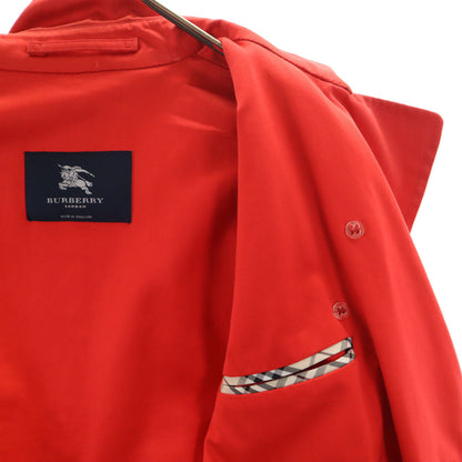 BURBERRY LONDON Made in UK Trench Coat Red Size 6