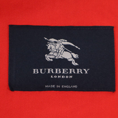 BURBERRY LONDON Made in UK Trench Coat Red Size 6