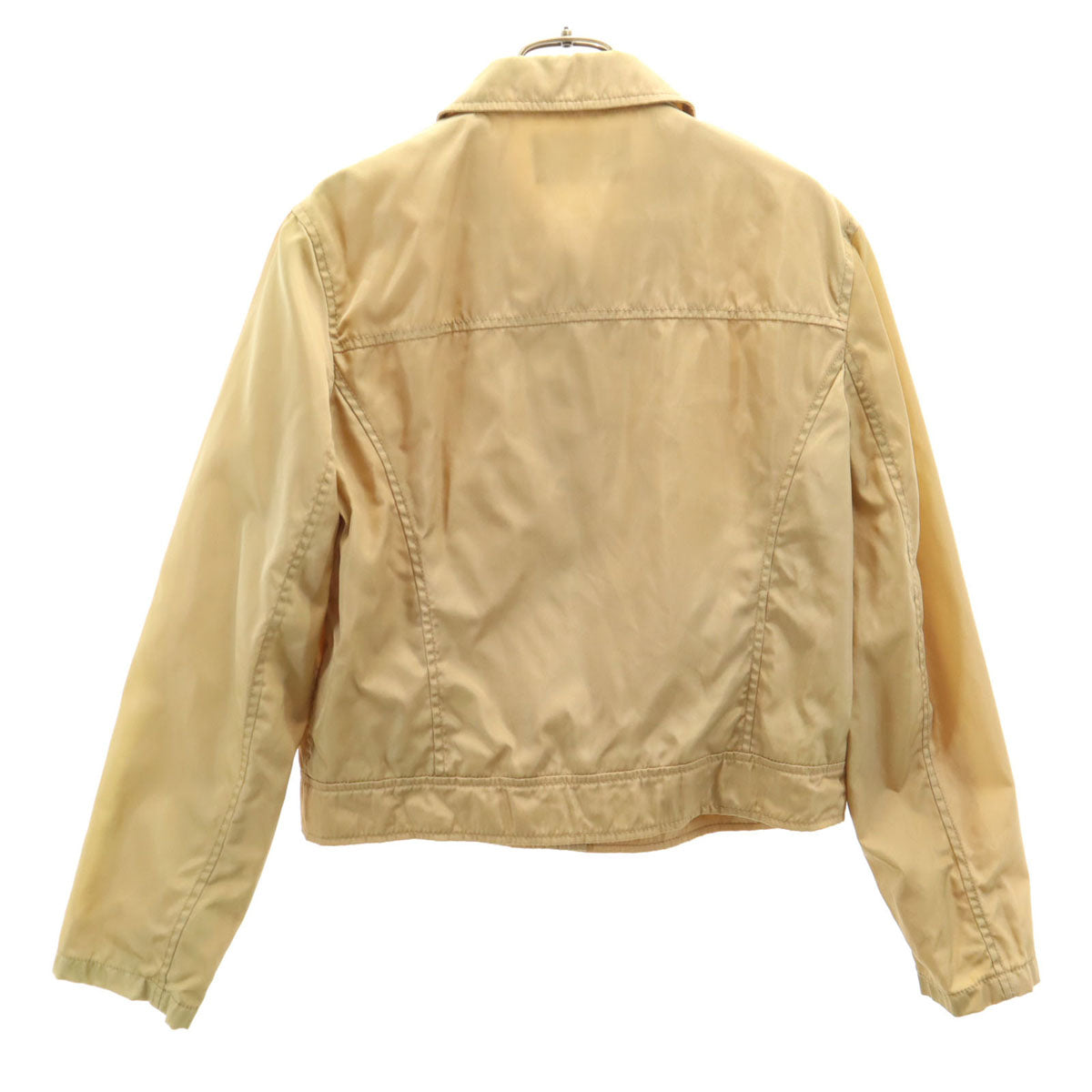 PRADA Italian Made Nylon Jacket Beige Size M