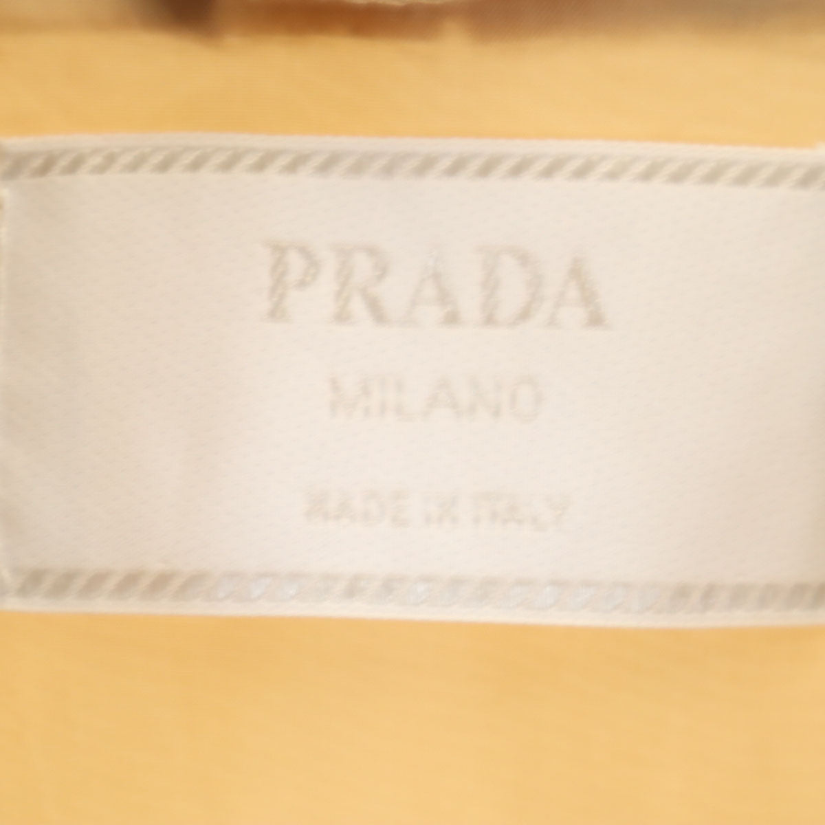 PRADA Italian Made Nylon Jacket Beige Size M