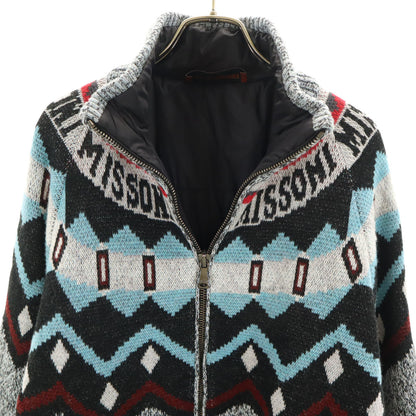 Missoni Fair Isle Knit Padded Jacket Multi Size 48