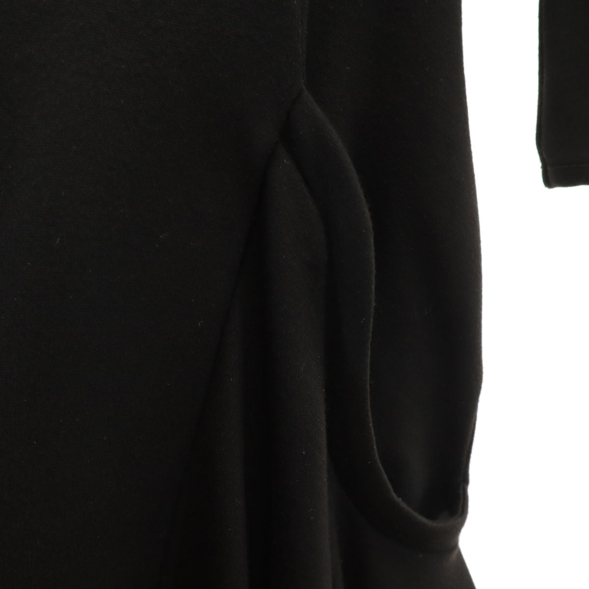 Mame Kurogouchi 3/4 Sleeve Mini Dress Black Size 1