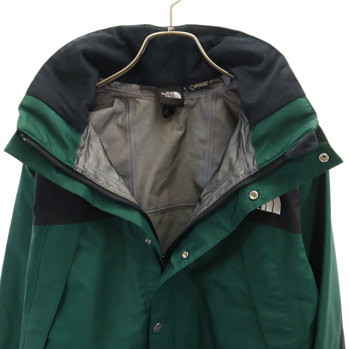 THE NORTH FACE Mountain Raintex Jacket Green NP11914 Size M