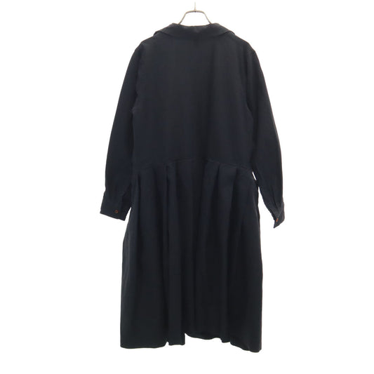 COMME des GARCONS 2017 Long Sleeve Midi Dress Black Size XS