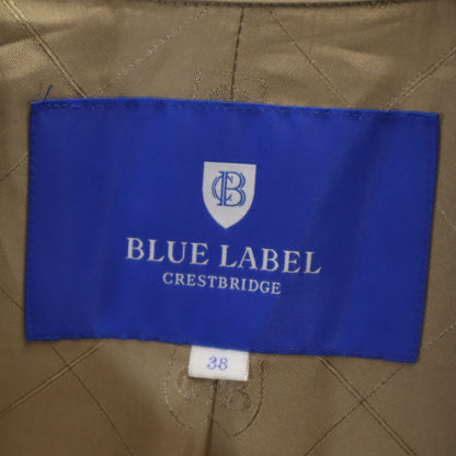 BLUE LABEL CRESTBRIDGE Trench Coat Beige Size 38