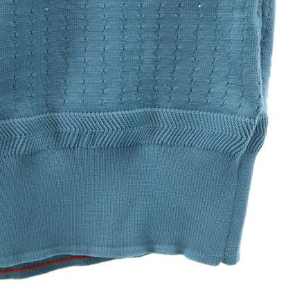 BRIEFING Golf Knit Jacket Blue Size S