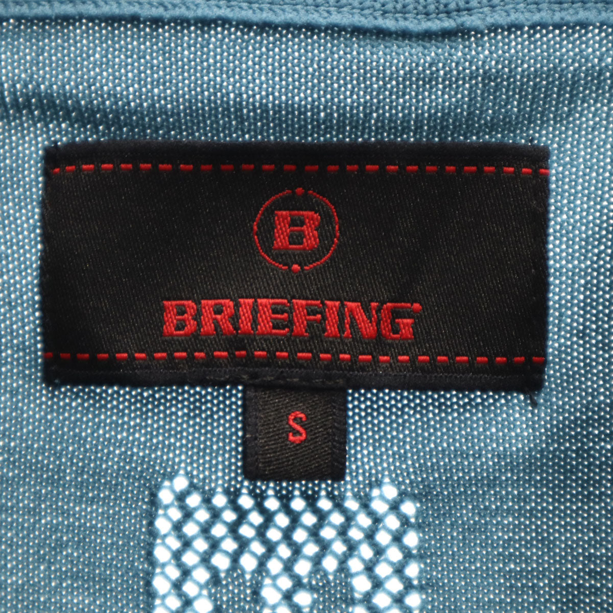 BRIEFING Golf Knit Jacket Blue Size S