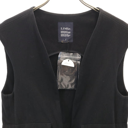 LIMI feu Made in Japan Long Vest Black Size S