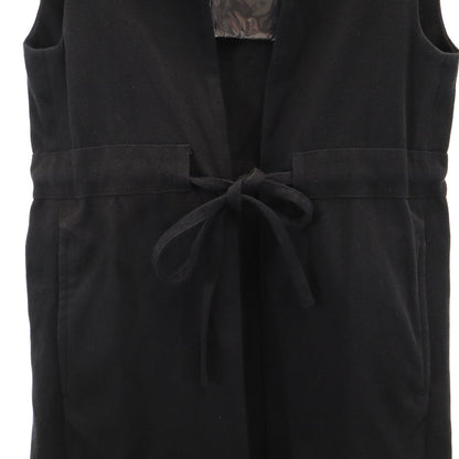LIMI feu Made in Japan Long Vest Black Size S