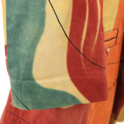 Yohji Yamamoto All-Over Pattern Jacket Orange Size 1