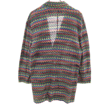 Missoni All-Over Pattern Lapel Knit Cardigan Multi Size 50