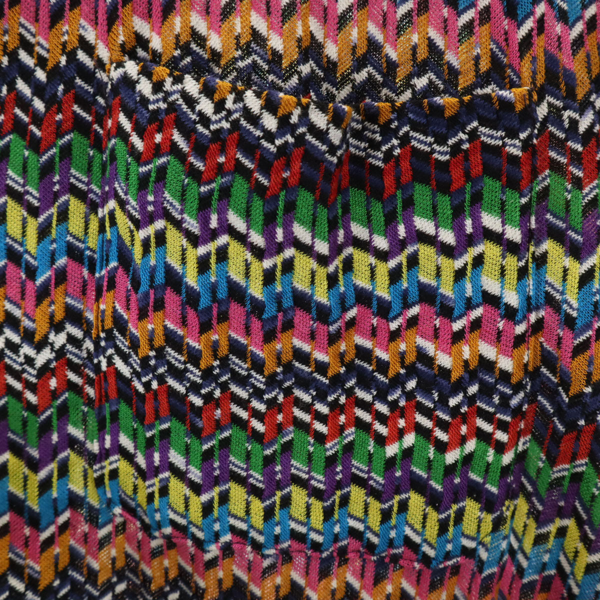 Missoni All-Over Pattern Lapel Knit Cardigan Multi Size 50