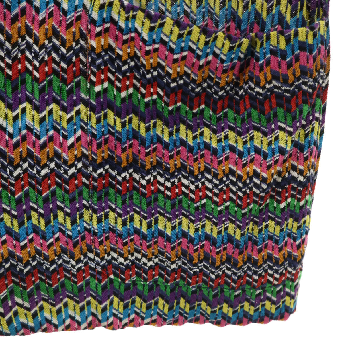 Missoni All-Over Pattern Lapel Knit Cardigan Multi Size 50