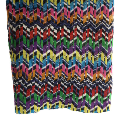 Missoni All-Over Pattern Lapel Knit Cardigan Multi Size 50