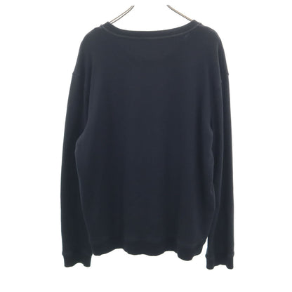 VALENTINO Italian Long Sleeve Sweatshirt Black Size XL