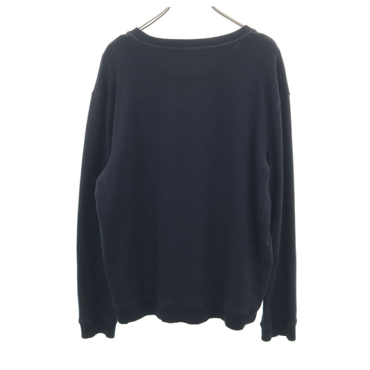 VALENTINO Italian Long Sleeve Sweatshirt Black Size XL
