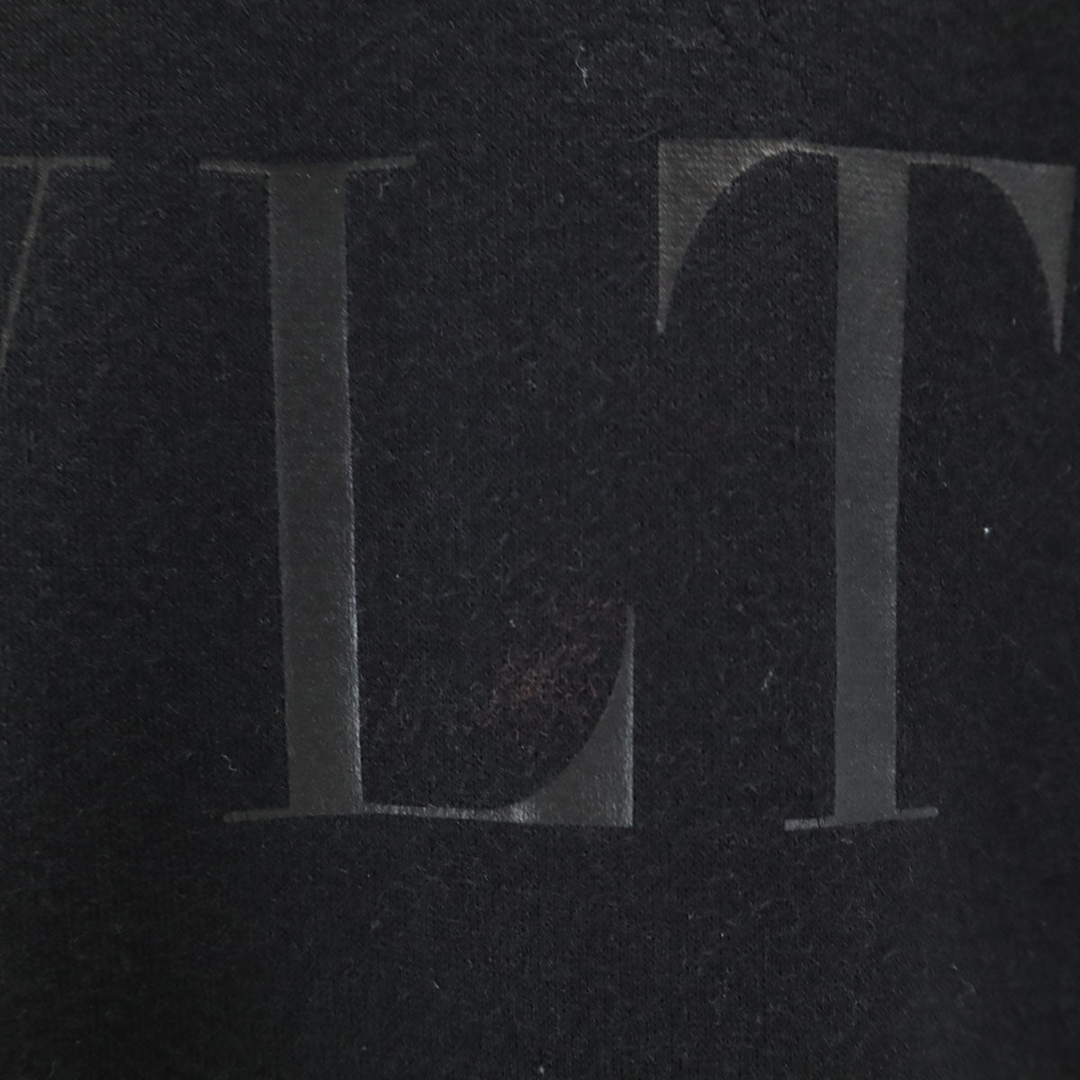VALENTINO Italian Long Sleeve Sweatshirt Black Size XL