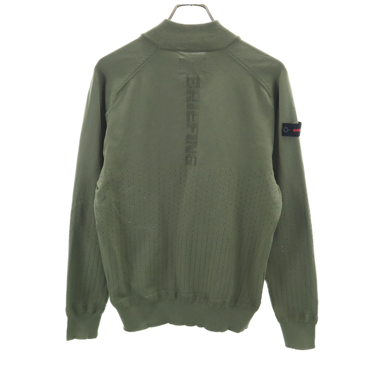 BRIEFING Golf Zip Jacket Olive Size S