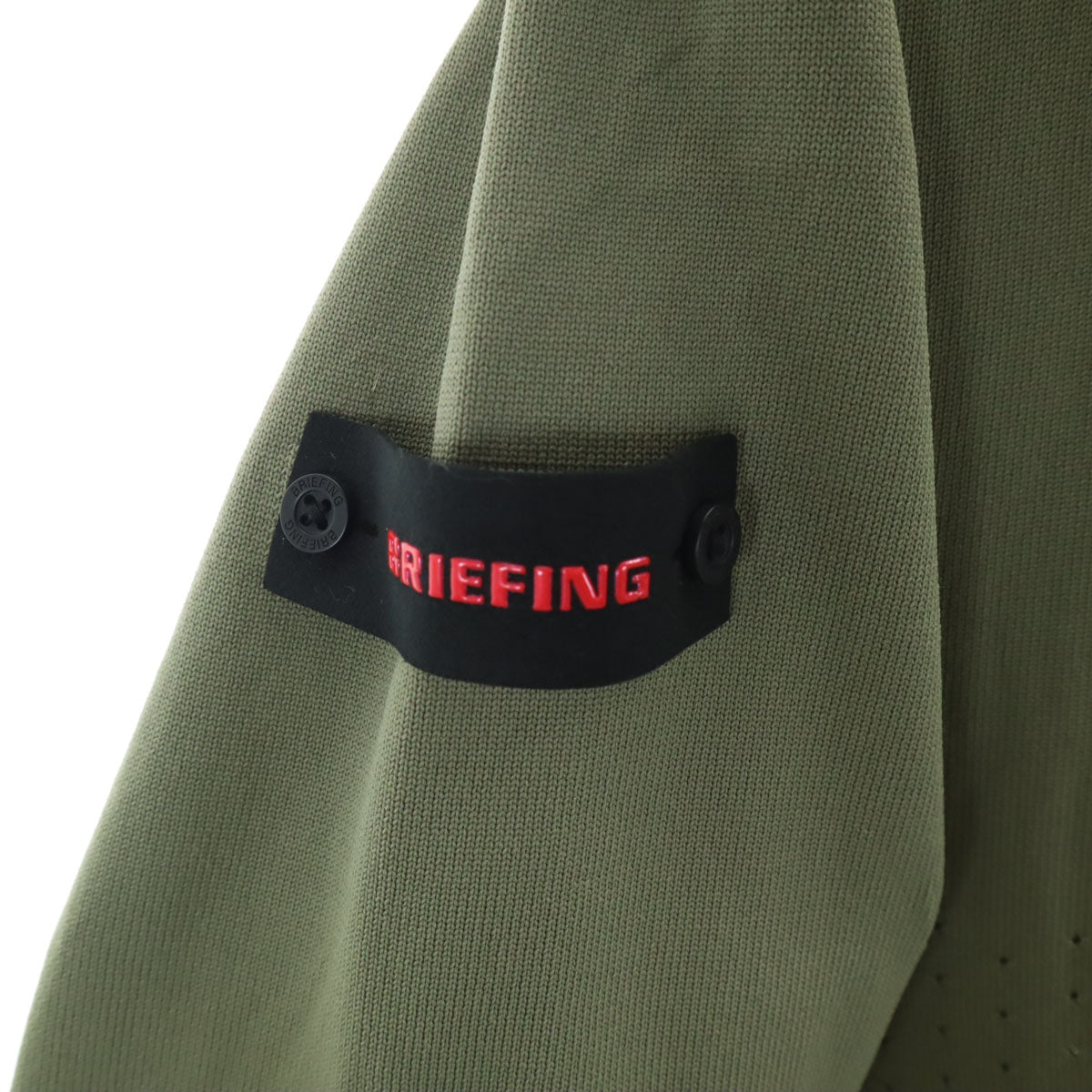 BRIEFING Golf Zip Jacket Olive Size S