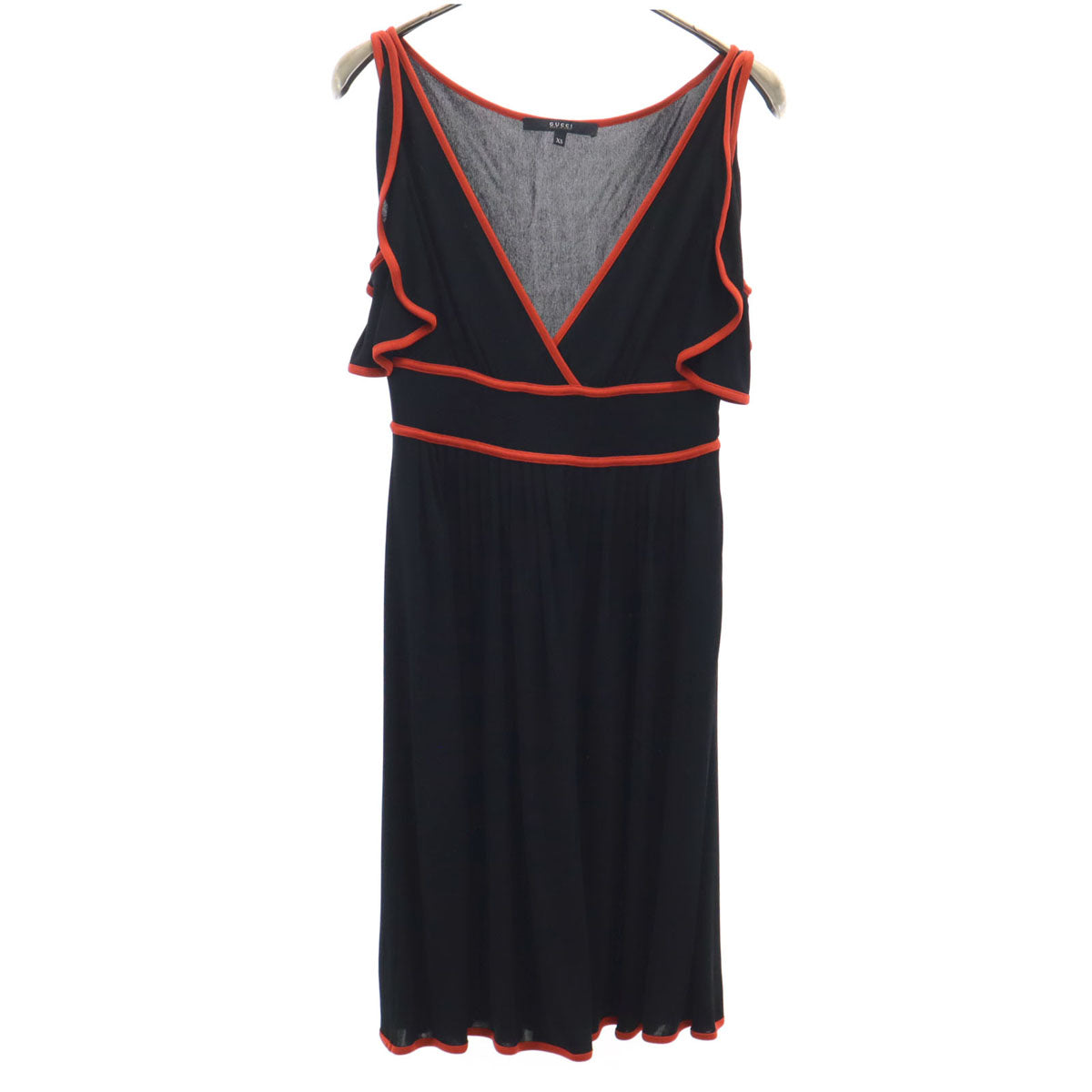 GUCCI Sleeveless Mini Dress Black Size XS
