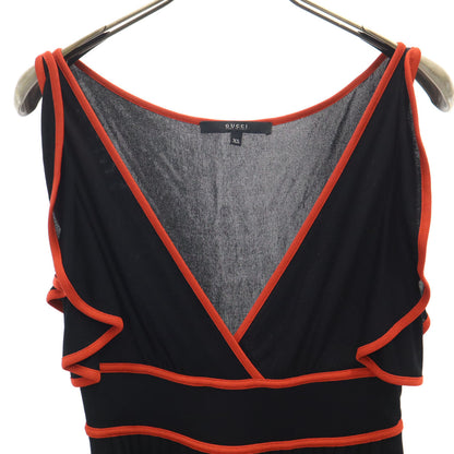 GUCCI Sleeveless Mini Dress Black Size XS