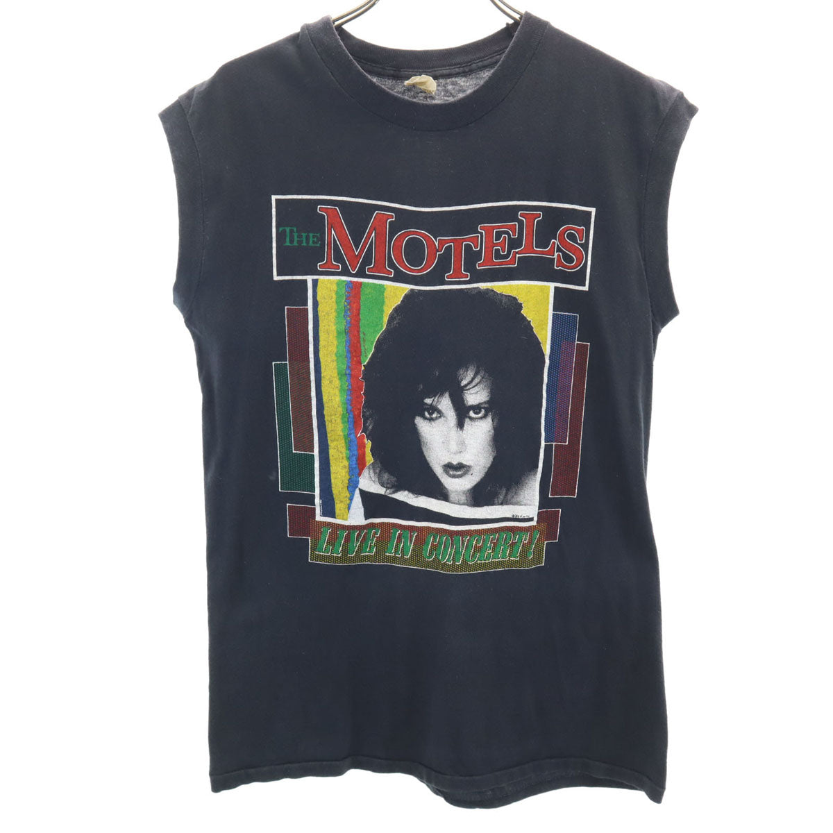 SCREEN STARS 80s USA Vintage The Motels Top Black Size M