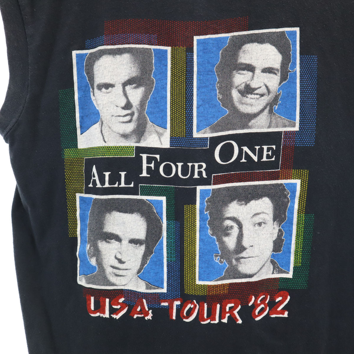 SCREEN STARS 80s USA Vintage The Motels Top Black Size M