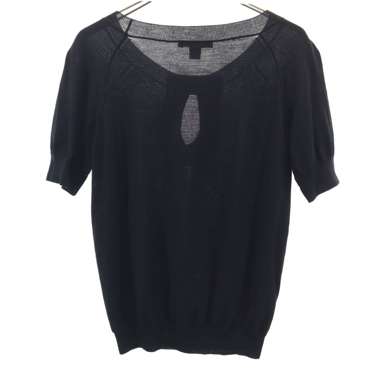 LOUIS VUITTON Italian Short Sleeve Knit Sweater Size S