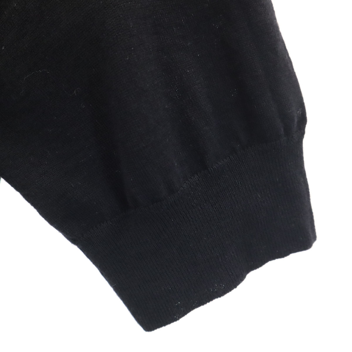 LOUIS VUITTON Italian Short Sleeve Knit Sweater Size S