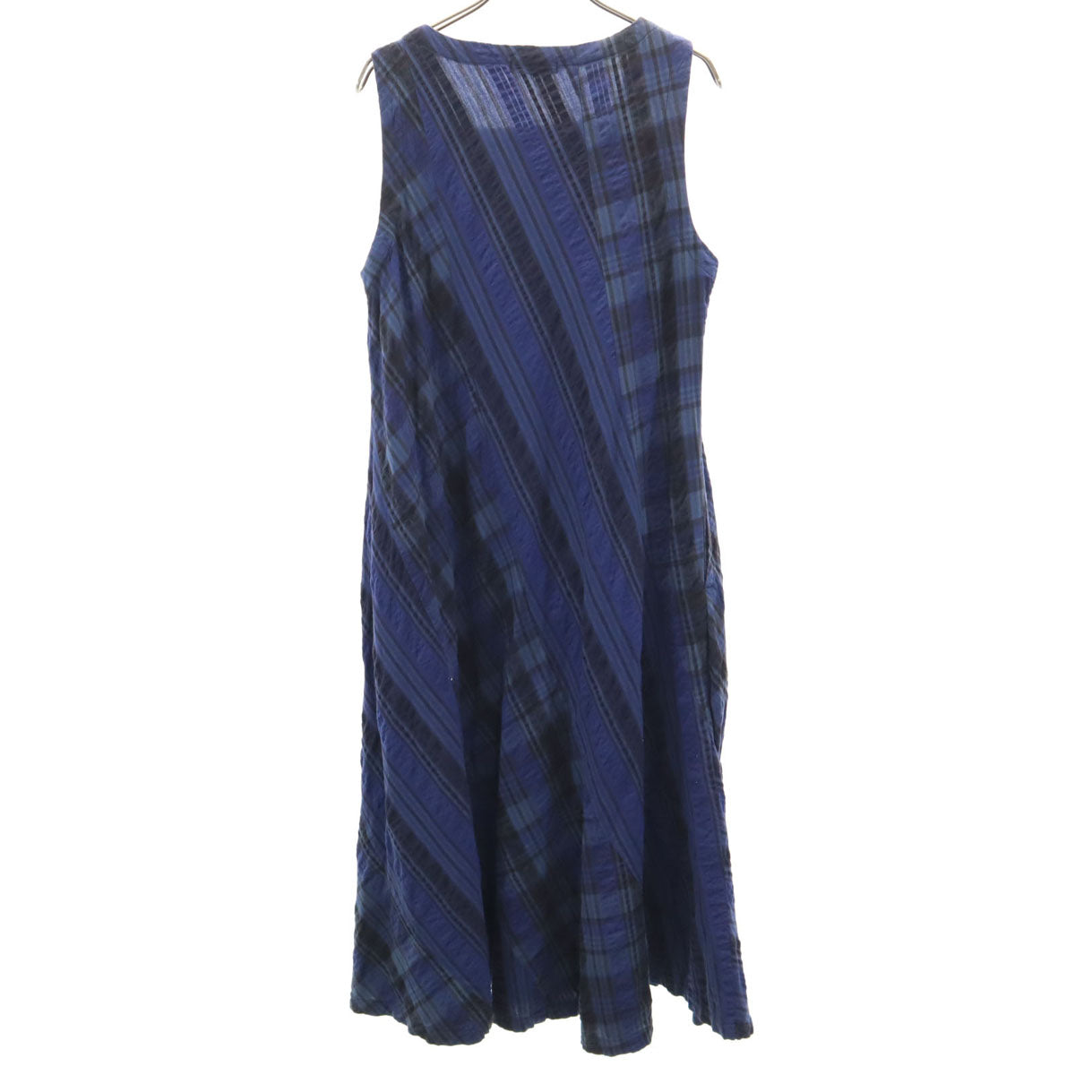 Y's for living Checked Dress Navy
