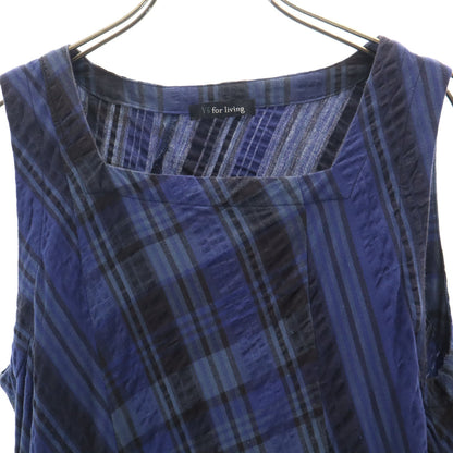 Y's for living Checked Dress Navy