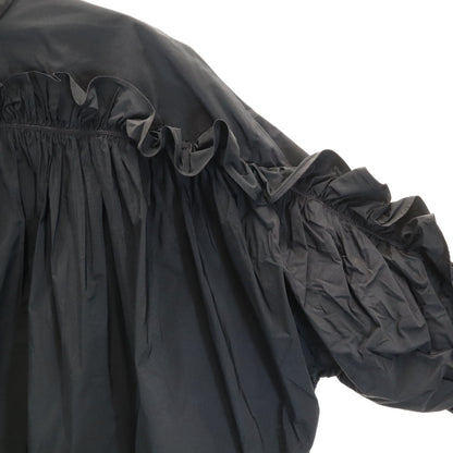 JIL SANDER Italian Long Sleeve Pullover Blouse Black Size 34