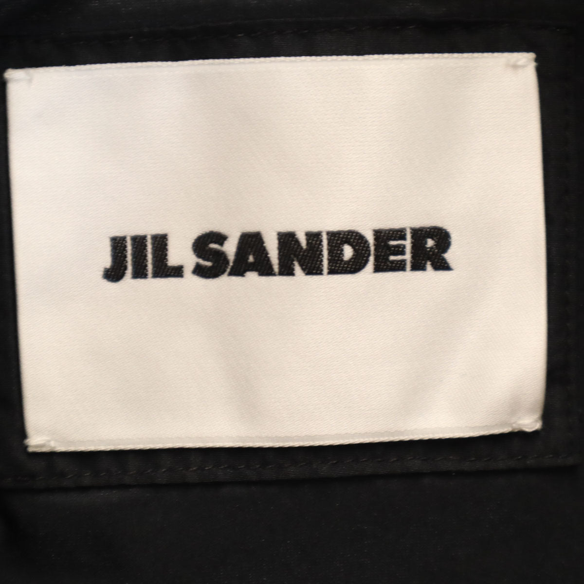 JIL SANDER Italian Long Sleeve Pullover Blouse Black Size 34