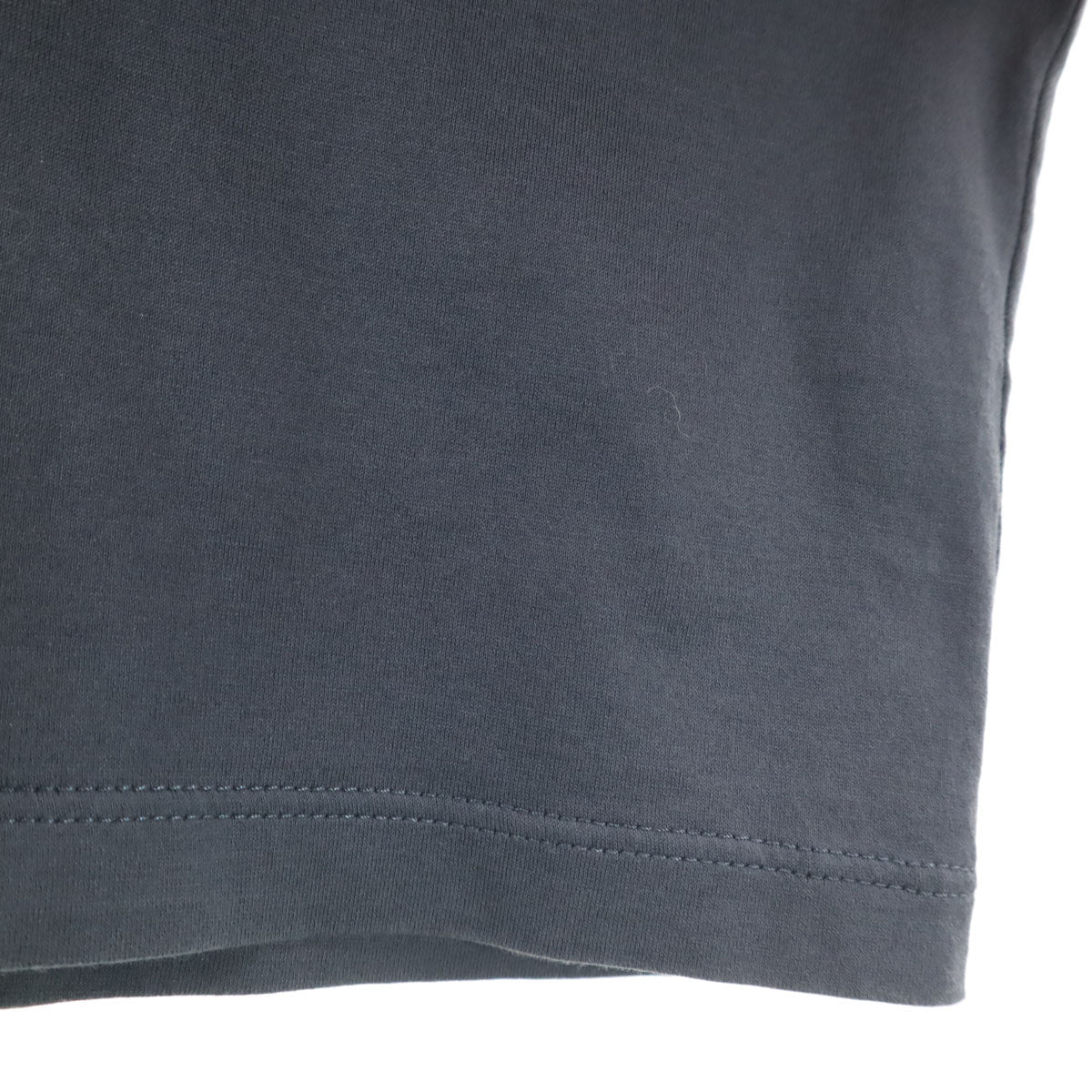 PRADA Short Sleeve Polo Shirt Charcoal Gray Size M