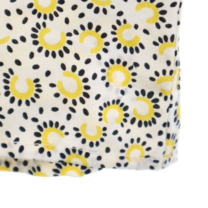 CELINE 90s Italian Phoebe Era Bow Tie Shirt Yellow Size 38