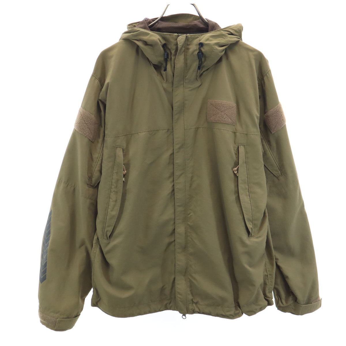 WILDTHINGS Long Sleeve Mountain Hoodie Khaki Size M