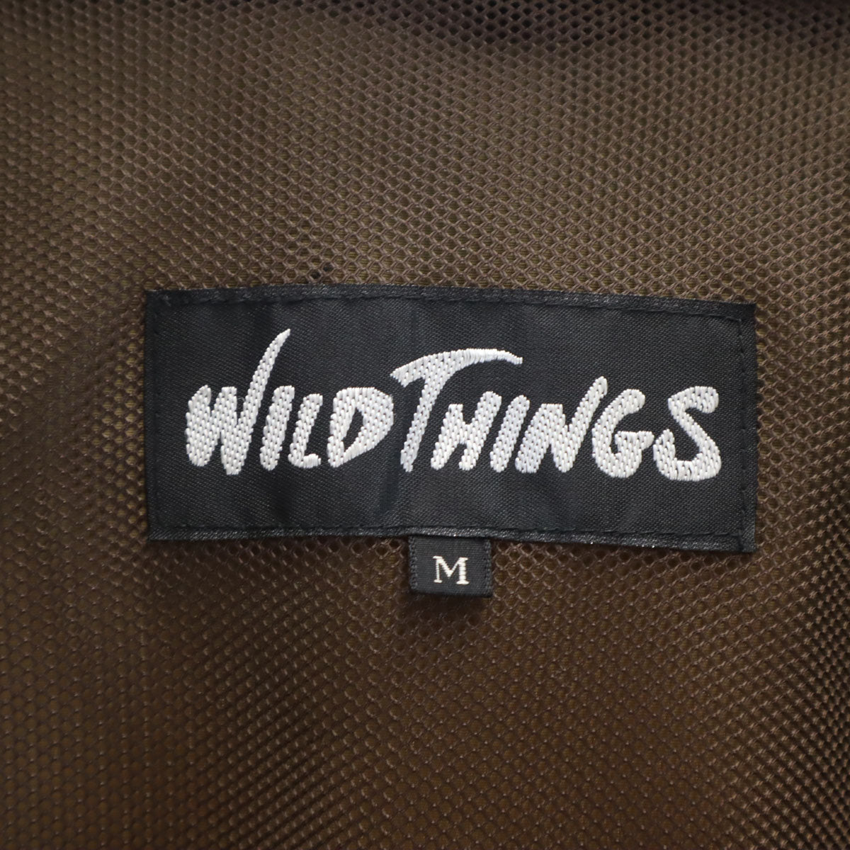 WILDTHINGS Long Sleeve Mountain Hoodie Khaki Size M