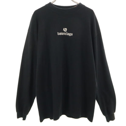BALENCIAGA Made in Portugal Long Sleeve T-Shirt Black Size S