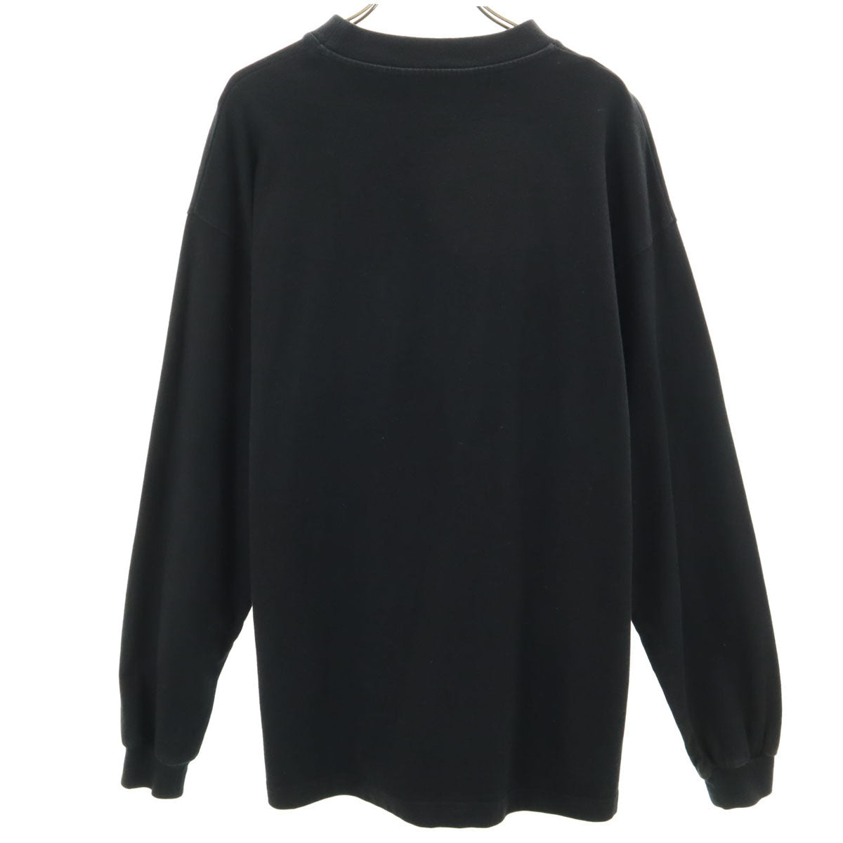 BALENCIAGA Made in Portugal Long Sleeve T-Shirt Black Size S