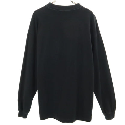 BALENCIAGA Made in Portugal Long Sleeve T-Shirt Black Size S