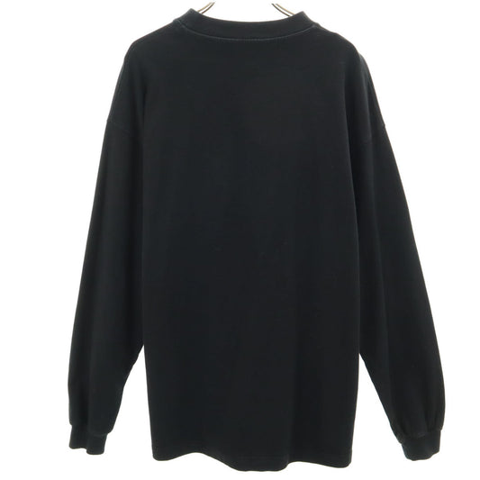 BALENCIAGA Made in Portugal Long Sleeve T-Shirt Black Size S