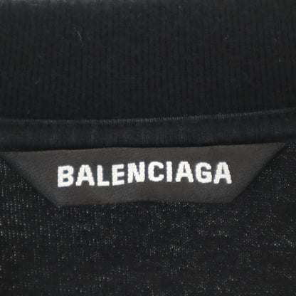 BALENCIAGA Made in Portugal Long Sleeve T-Shirt Black Size S