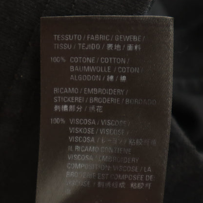 BALENCIAGA Made in Portugal Long Sleeve T-Shirt Black Size S