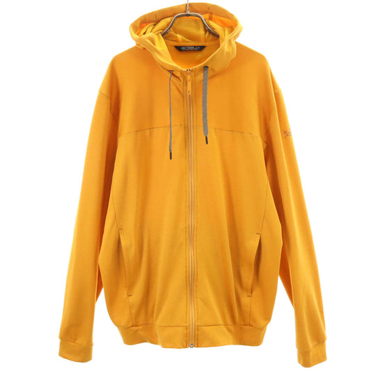 ARC'TERYX Long Sleeve Full Zip Hoodie Mustard Size XL